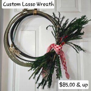 Custom Lasso Wreath